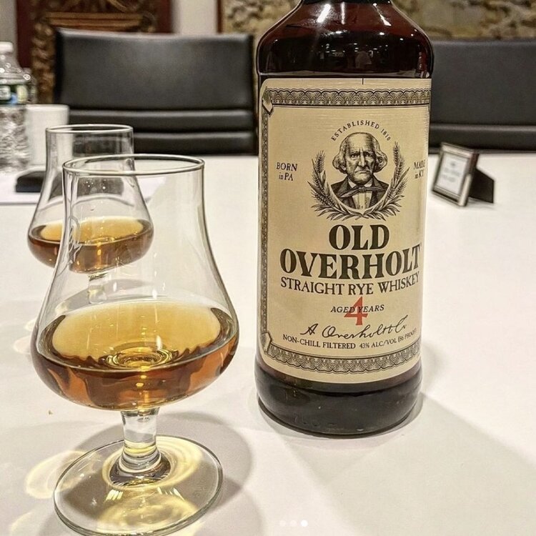 Rye Rye Whiskey, Old Overholt 1L