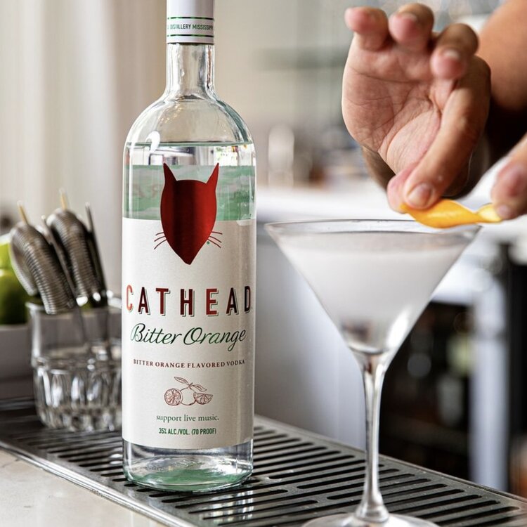 Last Chance Vodka, Cathead Bitter Orange, 1L