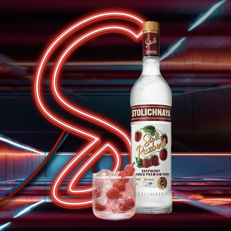 Last Chance Vodka, Stolichnaya Razberi, 1L