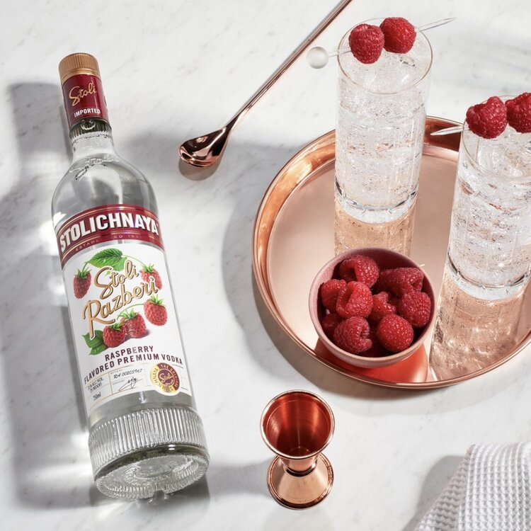 Last Chance Vodka, Stolichnaya Razberi, 1L