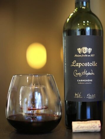 Carmenere Carménère "Cuvée Alexandre" Lapostolle Wines, Apalta, CL, 2022 (Bournet-Lapostolle Family)