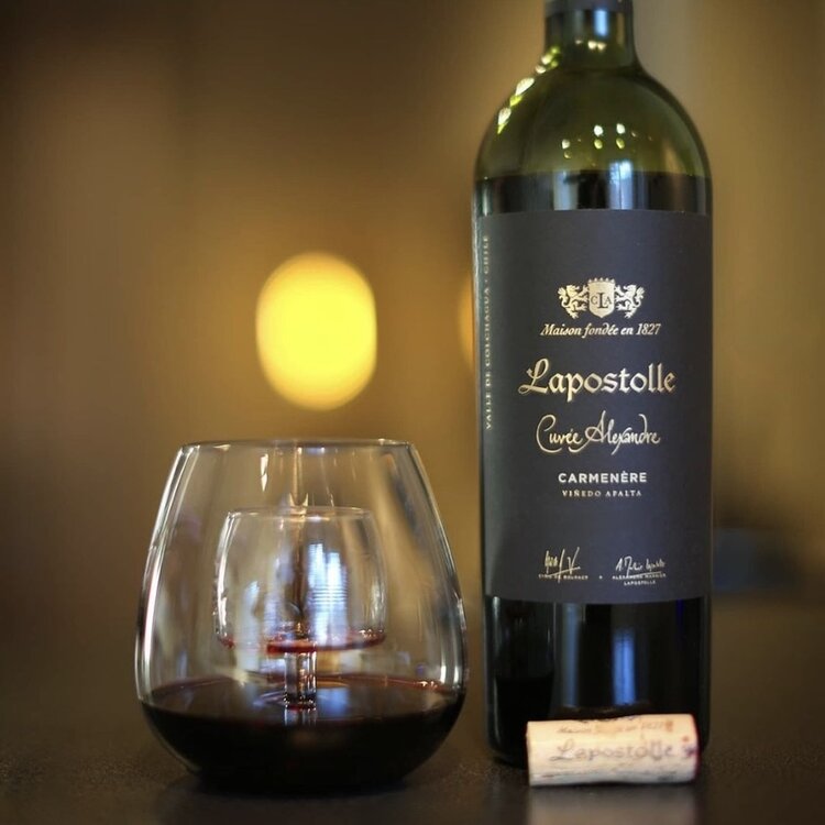 Carmenere Carménère "Cuvée Alexandre" Lapostolle Wines, Apalta, CL, 2022 (Bournet-Lapostolle Family)