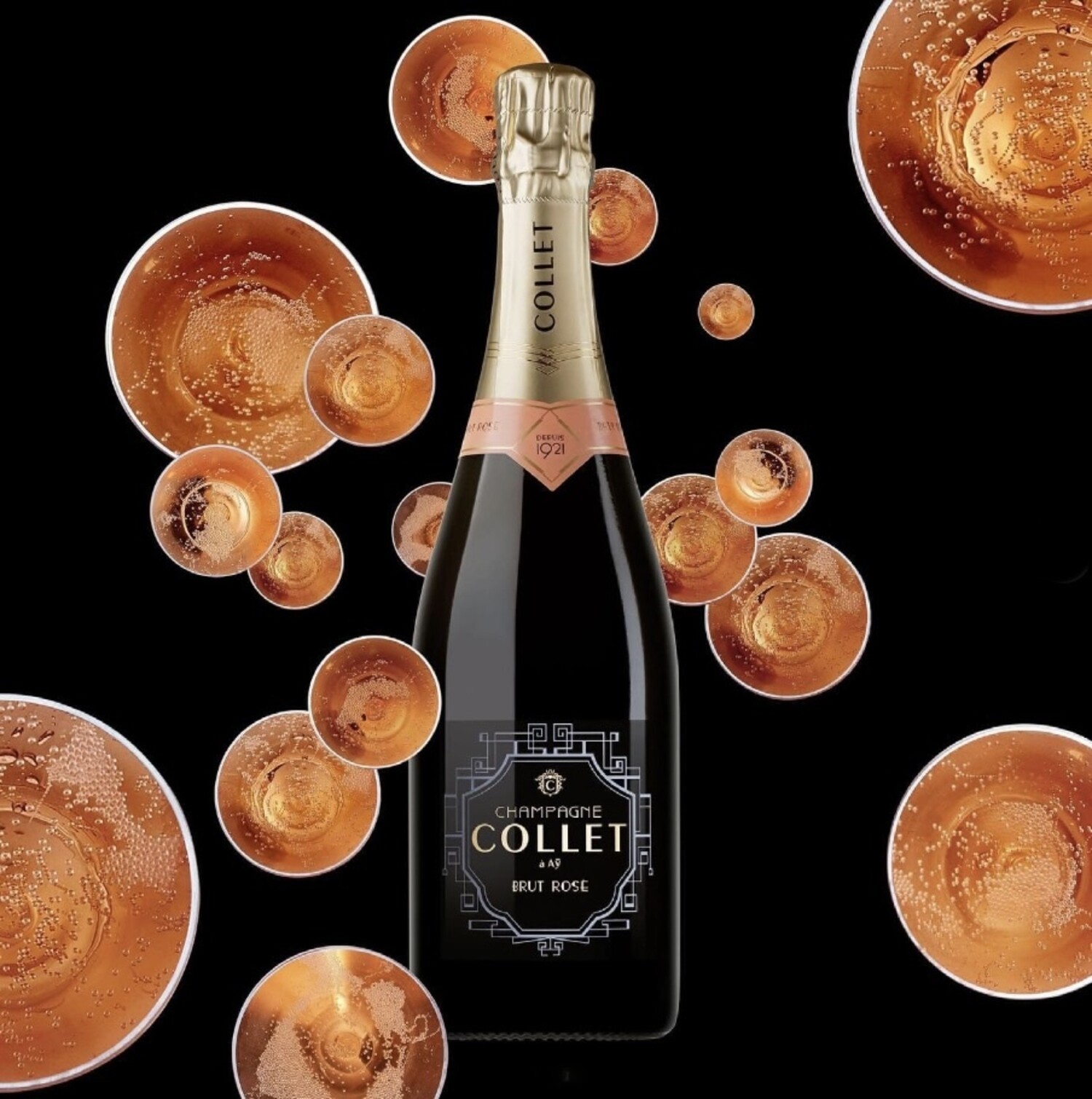 Champagne, Collet, Brut Rose, Aÿ, FR, NV - Michael's Wine Cellar Champagne, Collet, Brut Rose, Aÿ, FR, NV - Michael's Wine Cellar