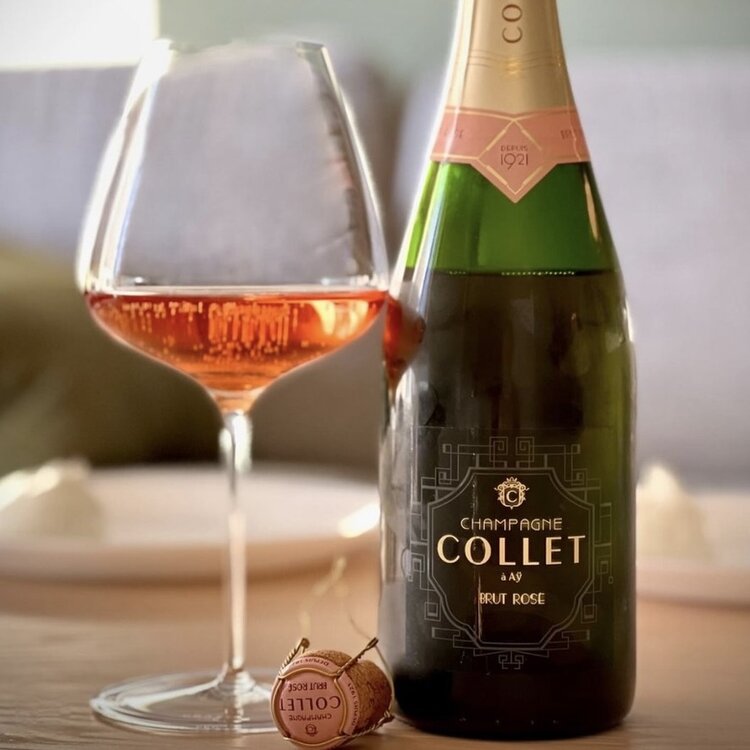 Rosé Champagne Champagne "Brut Rose", Collet, Aÿ, FR, NV