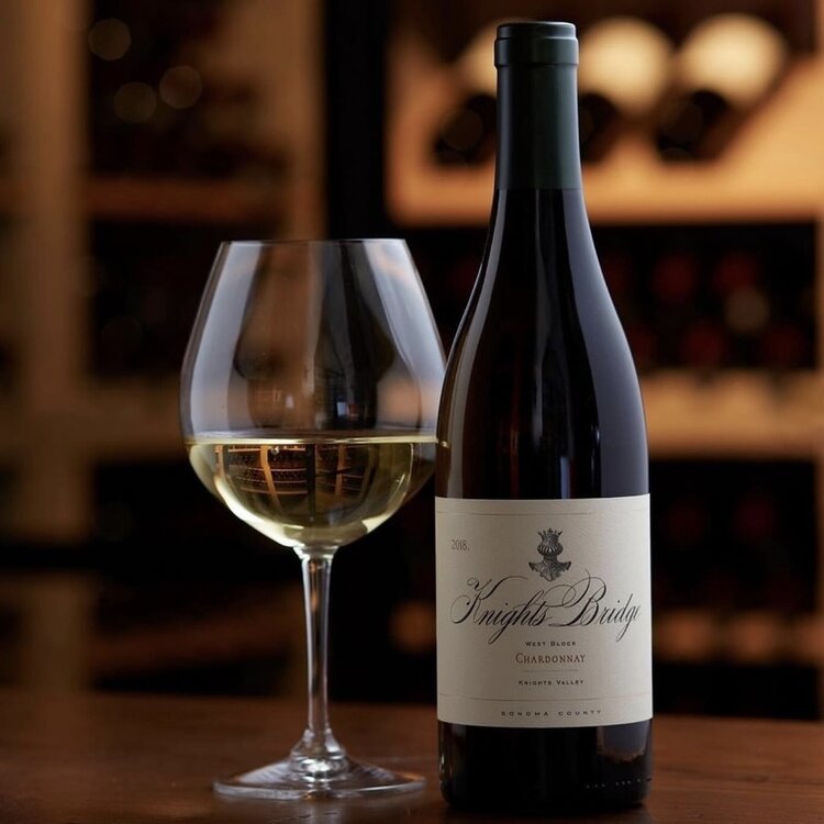 Chardonnay Chardonnay "West Block", Knights Bridge, Knights Valley, Sonoma, CA, 2021
