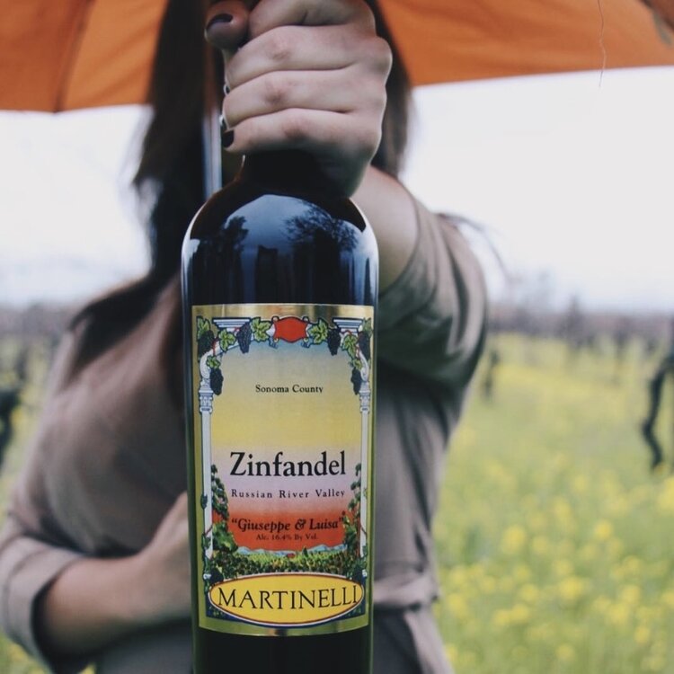 Zinfandel 3Zinfandel “Giuseppe & Luisa”, Martinelli Winery, Russian River Valley, CA, 2023