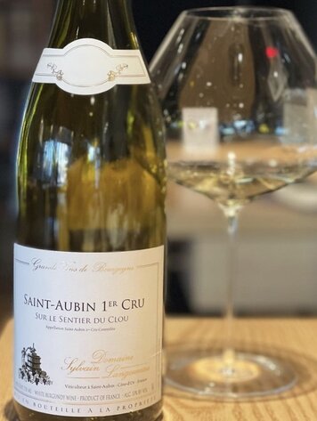 White Burgundy Saint Aubin "1er Cru Sur La Sentier du Clou", Sylvain Langoureau, FR, 2022