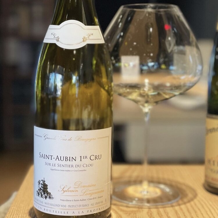 White Burgundy Saint Aubin "1er Cru Sur La Sentier du Clou", Sylvain Langoureau, FR, 2022