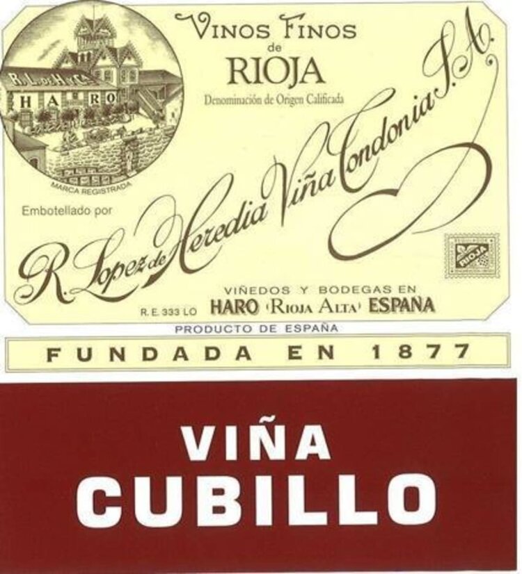 Rioja Rioja "Viña Cubillo Crianza", Lopez de Heredia, ES, 2017