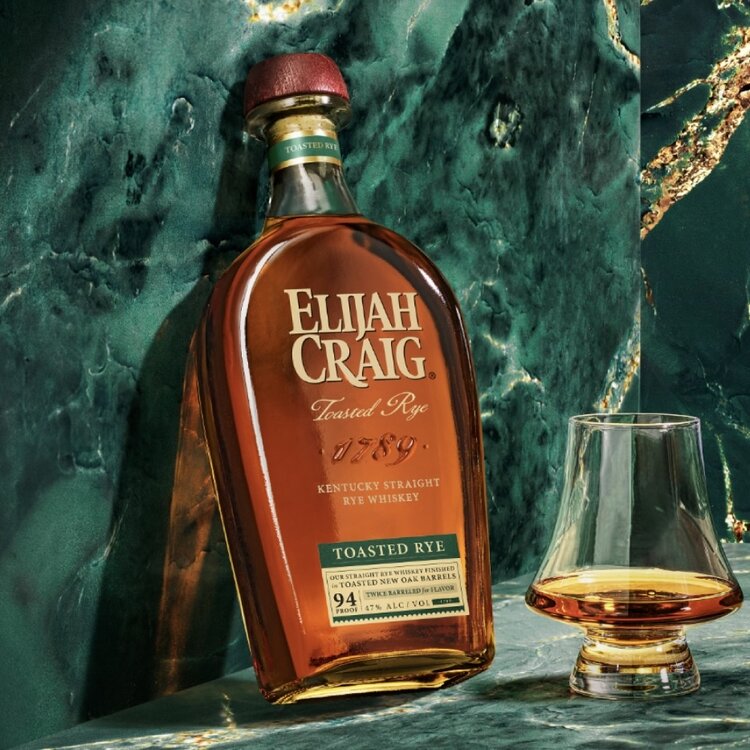 Rye Rye "Toasted" Elijah Craig, 750mL