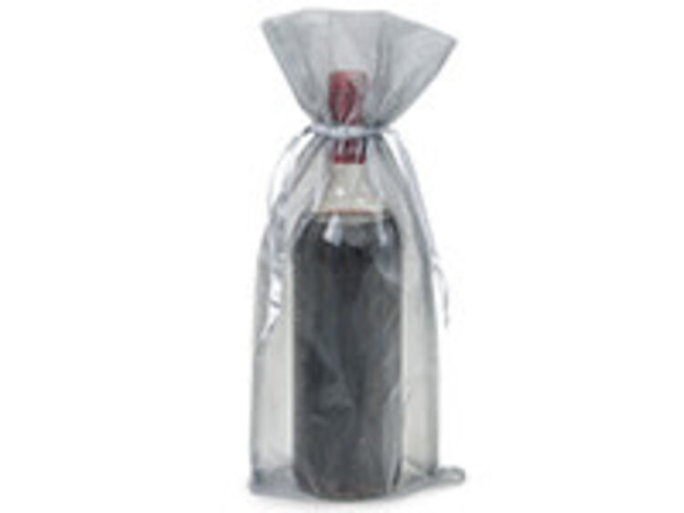Bags Organza Bottle Bag Silver