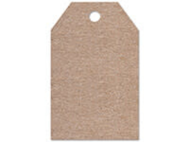 Gift Wrap Bottle Tags - Kraft Brown