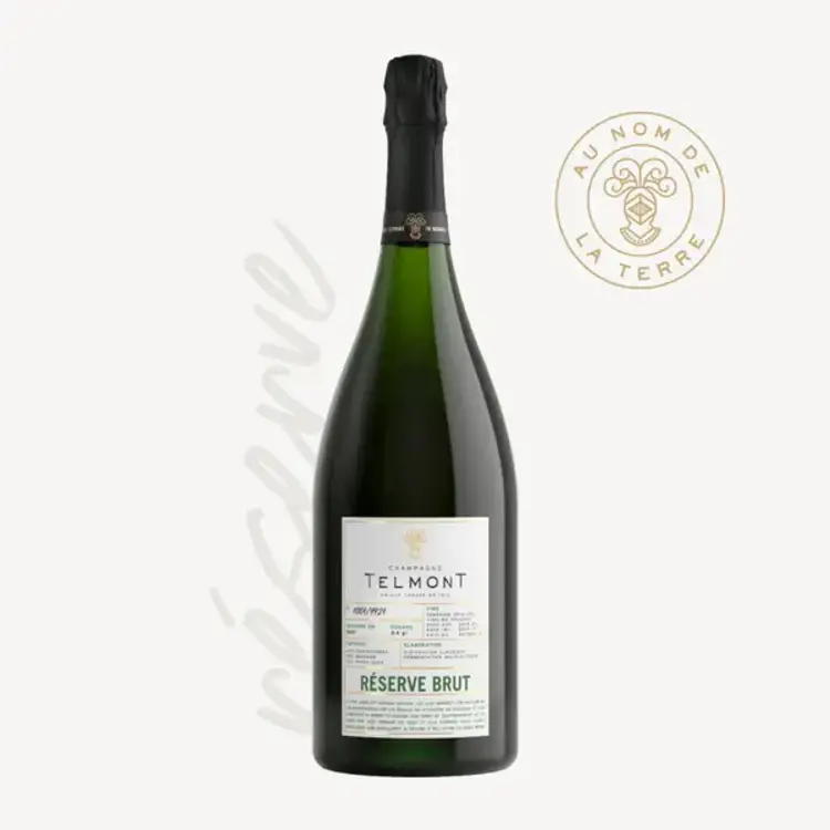 Champagne Champagne "Réserve Brut", Telmont, Épernay, FR, NV (MAGNUM)