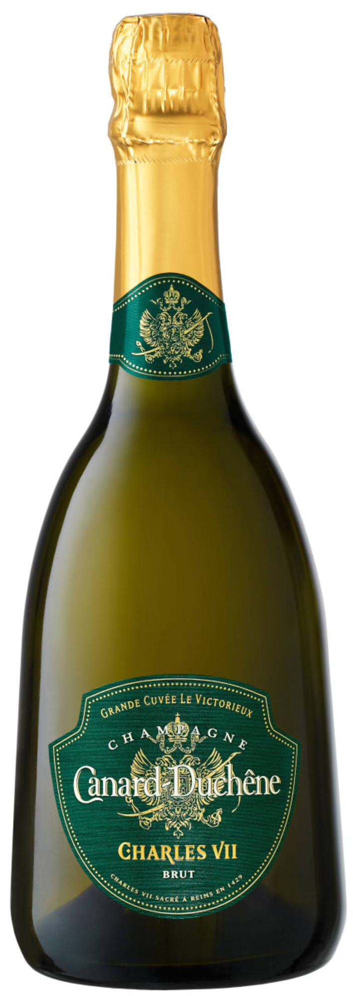 Champagne Brut "Grande Cuvee Le Victorieux Charles VII", Canard-Duchene, NV