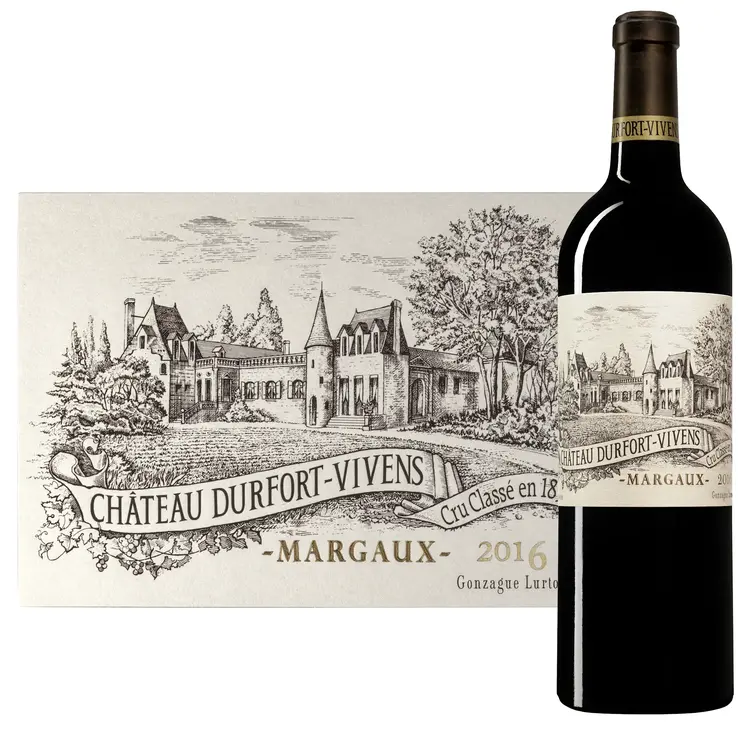 Bordeaux Blend Chateau Durfort-Vivens, Margaux, FR, 2016