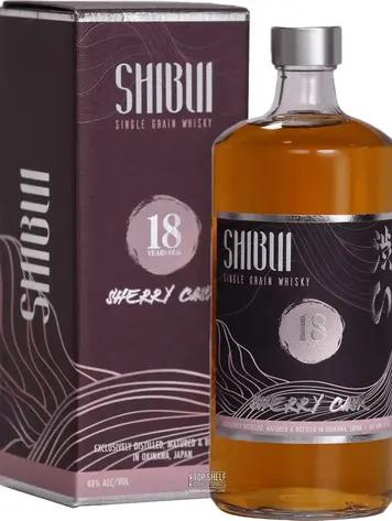 Japanese Whisky Japanese Whisky "18 Year Sherry Cask Single Grain", Shibui, Japan, 750mL