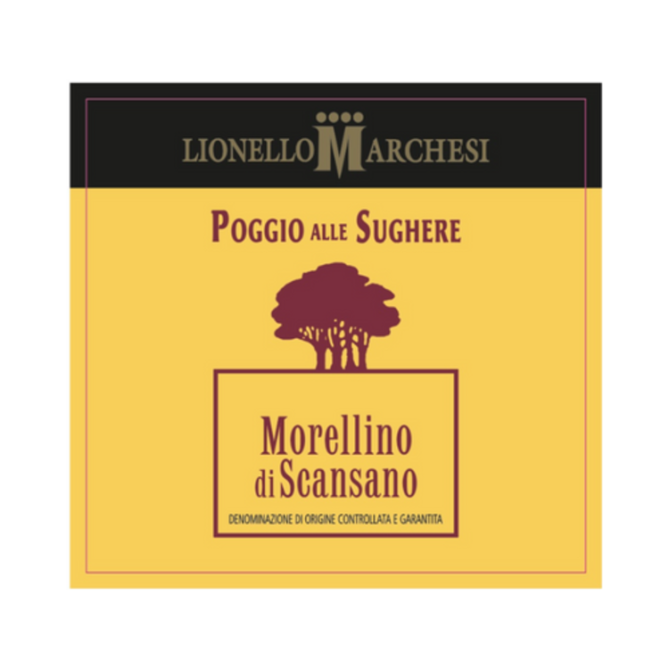 Sangiovese Sangiovese "Poggio Alle Sughere", Lionello Marchesi, Morellino Di Scansano, Tuscany, IT, 2022