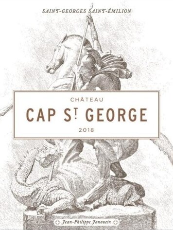 Bordeaux Château Cap Saint George, Saint-Émilion Grand Cru, FR, 2021 Bordeaux Château Cap Saint George, Saint-Émilion Grand Cru, FR, 2021