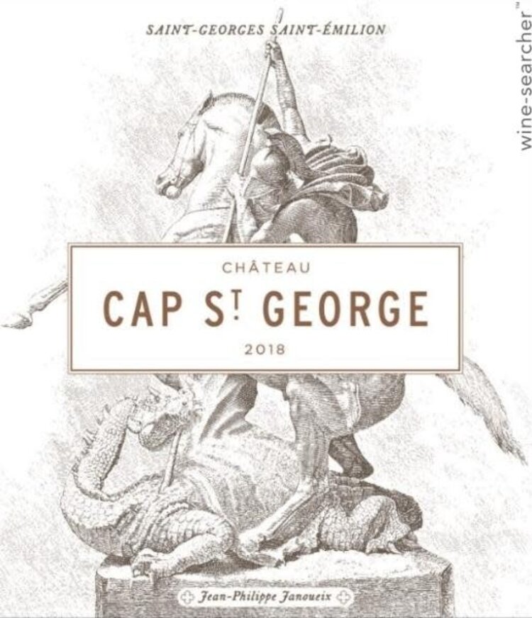 Bordeaux Château Cap Saint George, Saint-Émilion Grand Cru, FR, 2021