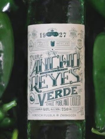 Cordials/Liqueurs Liqueur “Poblano”, Ancho Reyes, Mexico, 750mL