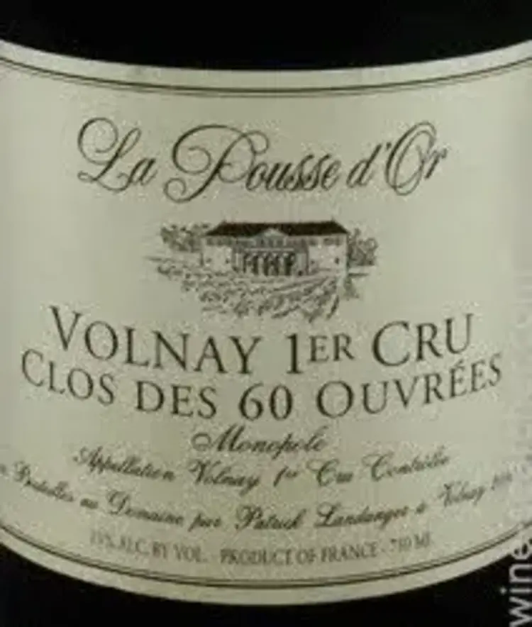 Burgundy Volnay 1er Cru "Clos de 60 Ouvrees Amphore", Domaine de la Pousse D'Or, FR, 2022