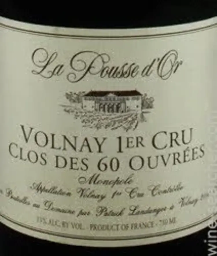 Burgundy Volnay 1er Cru "Clos de 60 Ouvrees Amphore", Domaine de la Pousse D'Or, FR, 2022