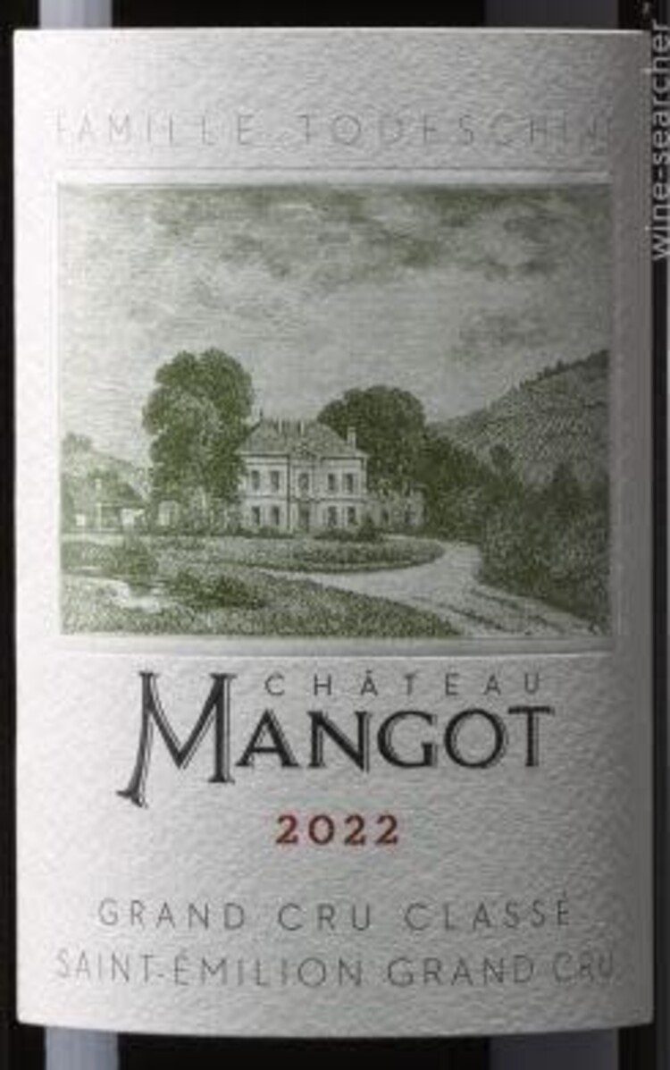 Bordeaux Château Mangot, Saint-Émilion Grand Cru, FR, 2022