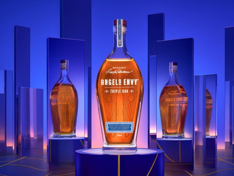 Bourbon Bourbon "Triple Oak Kentucky Straight" Angel's Envy, 750mL