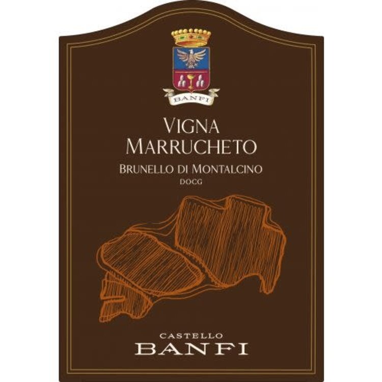 Sangiovese Brunello di Montalcino DOCG "Vigna Marrucheto", Castello Banfi, Toscana, IT, 2017 (Mariani Family)