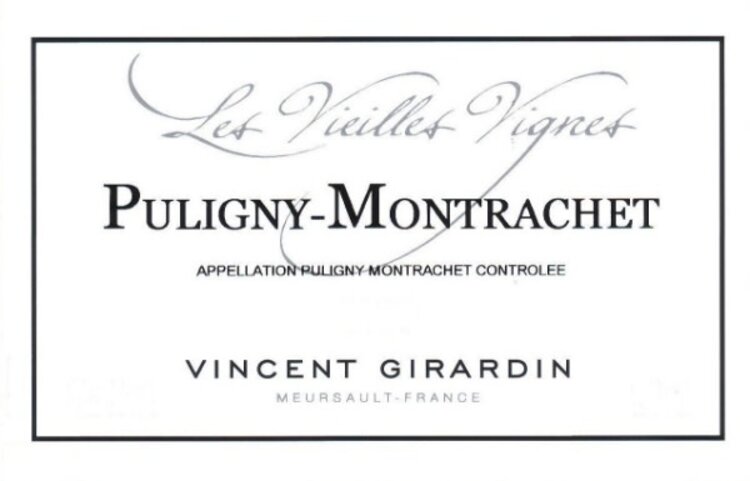 White Burgundy Puligny Montrachet “Vieilles Vignes”, Vincent Girardin, FR, 2022