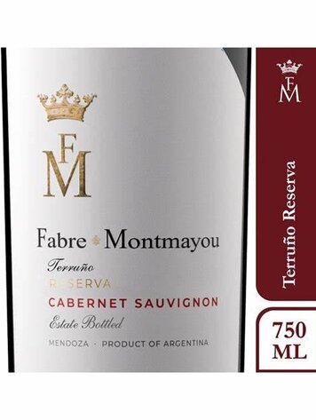 Cabernet Franc Cabernet Franc "Reserve", Fabre Montmayou, Lujan de Cuyo, Mendoza, AR, 2023