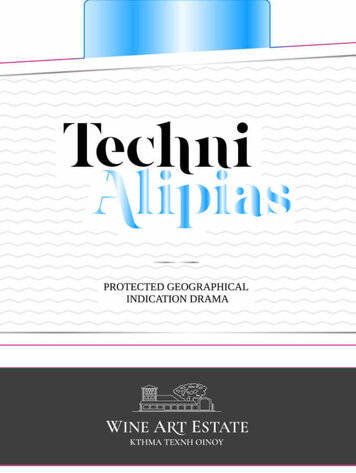 Other Whites White Blend "Techni Alipias", Wine Art Estate , Drama, GR, 2021