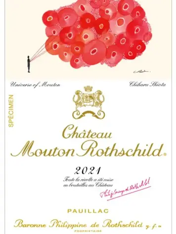Bordeaux Château Mouton Rothschild, Pauillac, FR, 2021 (SINGLE OWC)