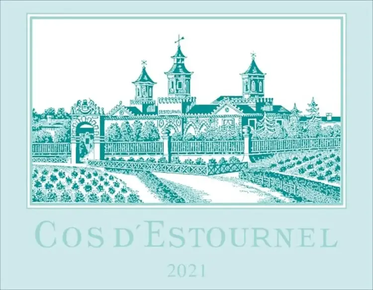 Bordeaux Blanc Château Cos d'Estournel Blanc, Saint-Estephe, FR, 2021