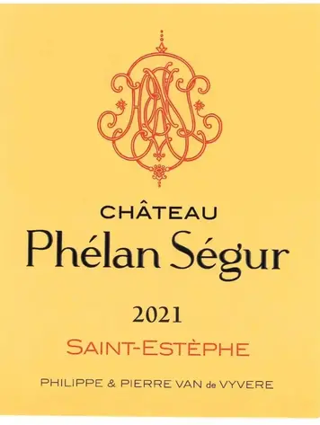 Bordeaux Château Phélan Ségur, Saint-Estèphe, FR, 2021  (MAGNUM OWC)