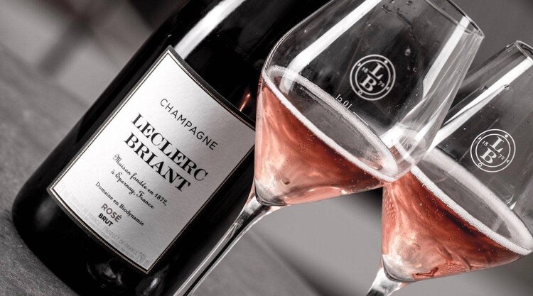 Rosé Champagne Champagne “Rosé Extra Brut”, Leclerc Briant, Epernay, FR, NV