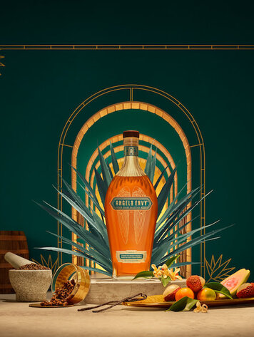 Rye Rye Whiskey "French Oak Anejo Tequila Barrels Cellar Collection Volume 005", Angel's Envy, 750mL