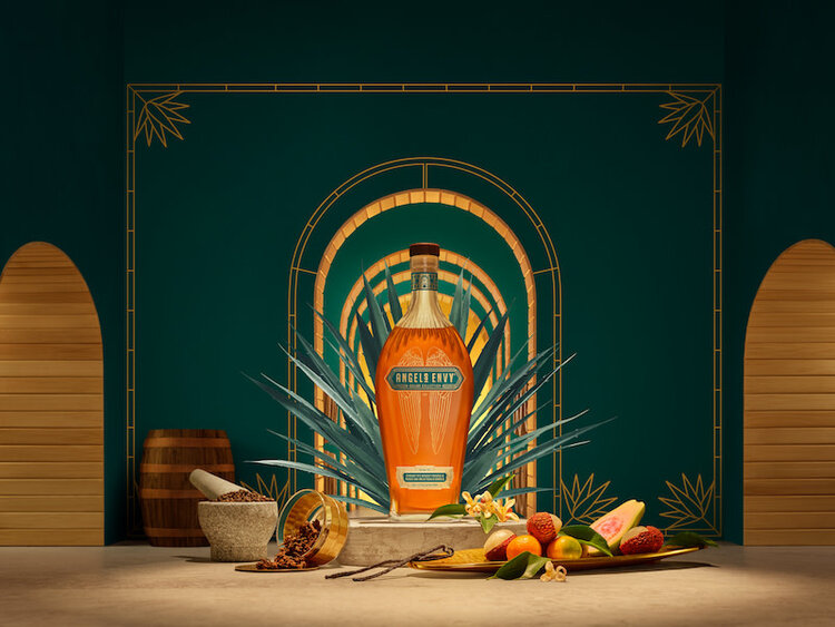 Rye Rye Whiskey "French Oak Anejo Tequila Barrels Cellar Collection Volume 005", Angel's Envy, 750mL