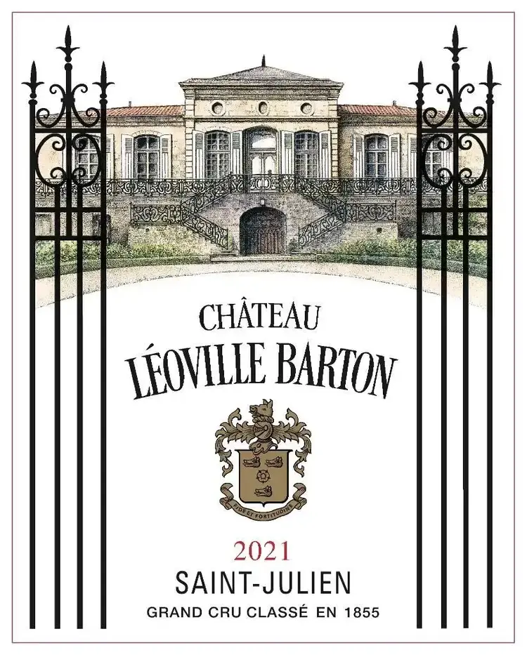 Bordeaux Château Léoville Barton, Saint Julien, FR, 2021