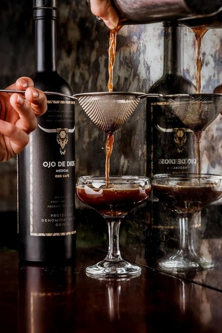 Mezcal Mezcal, Ojo De Dios "Cafe", Espadin, MX, 750mL