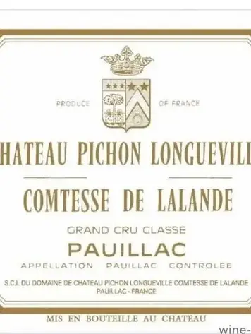 Bordeaux Chateau Pichon Lalande, Pessac-Léognan, FR, 2022