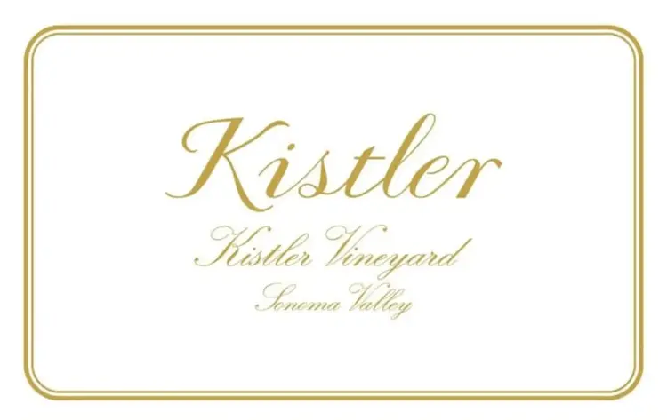 Chardonnay Chardonnay "Kistler Vineyard", Kistler, Sonoma Coast, CA, 2022