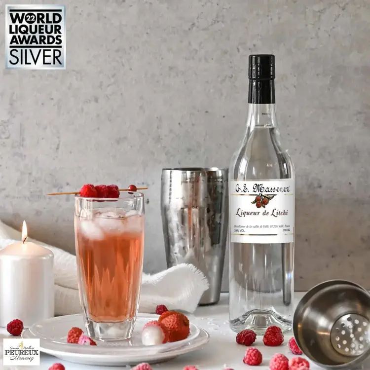 Cordials/Liqueurs Liqueur de Litchi "Lychee", G.E. Massenez, FR, 750mL