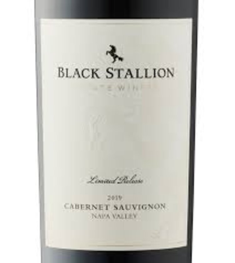 Cabernet Sauvignon Cabernet Sauvignon "Limited Release" Black Stallion Estate, Napa Valley, CA, 2019