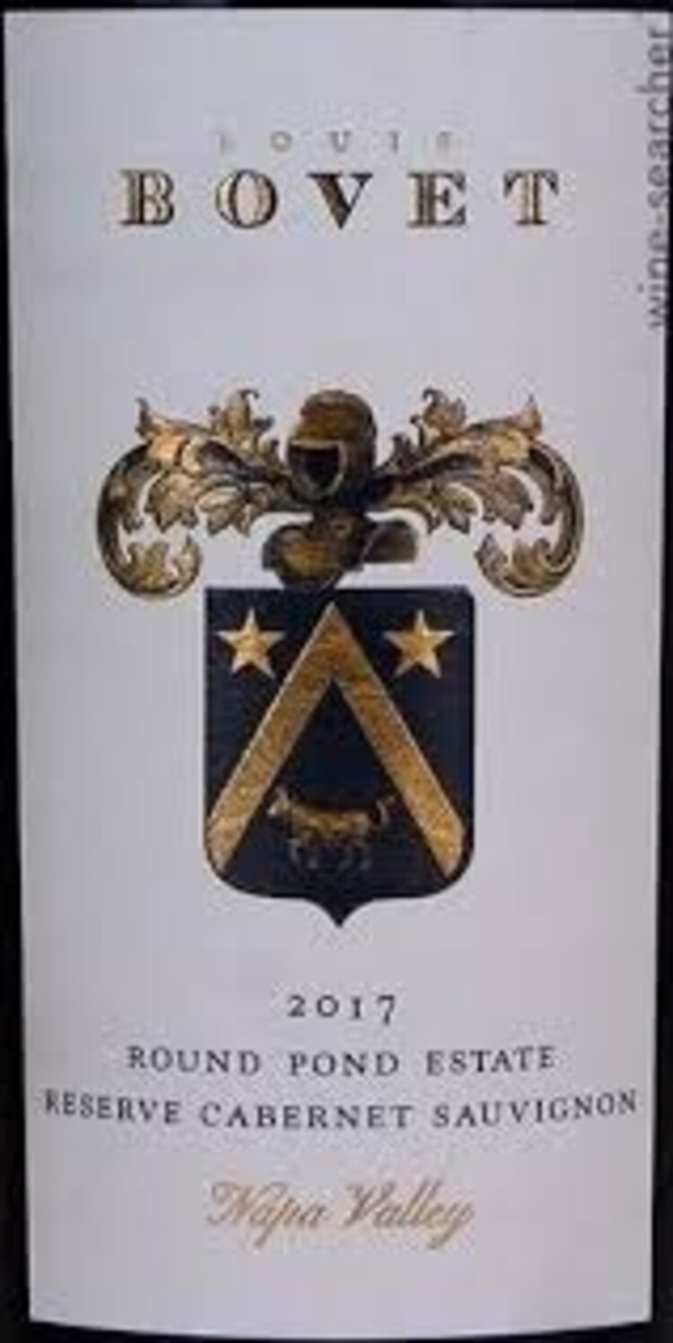 Cabernet Sauvignon Cabernet Sauvignon "Louis Bovet Reserve", Round Pond Estate, Napa Valley, CA, 2021