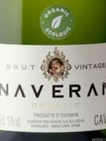 Sparkling Cava "Organic Brut Reserve" Bodegas Naveran, ES. NV