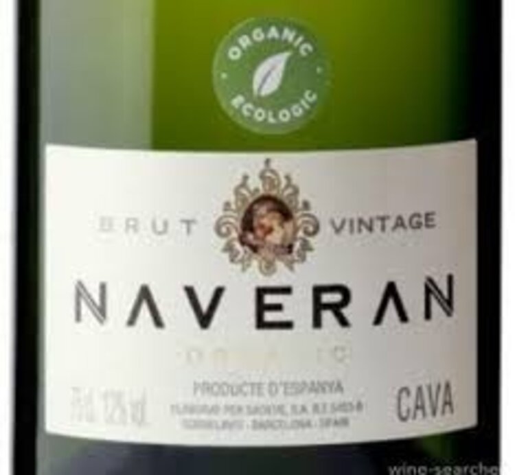 Sparkling Cava "Organic Brut Reserve" Bodegas Naveran, ES. NV