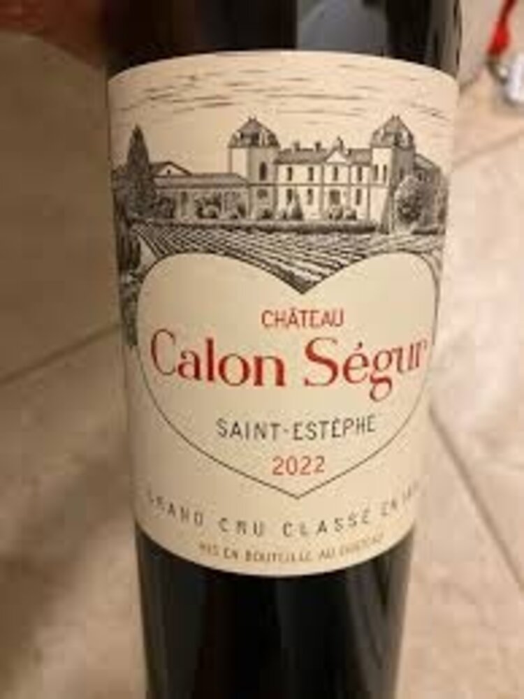 Bordeaux Château Calon-Ségur, Saint-Estéphe, Bordeaux, FR, 2022