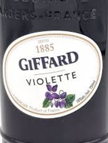 Cordials/Liqueurs Cordials, Creme de Violette, Giffards, 750mL Cordials/Liqueurs Cordials, Creme de Violette, Giffards, 750mL