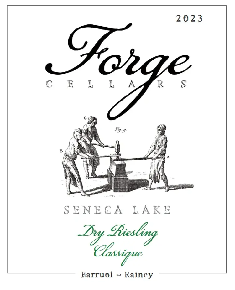 Riesling Riesling "Dry Classique", Forge Cellars, NY, 2023